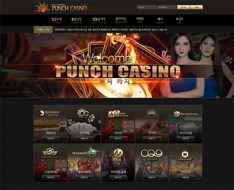 펀치카지노(Punch Casino)